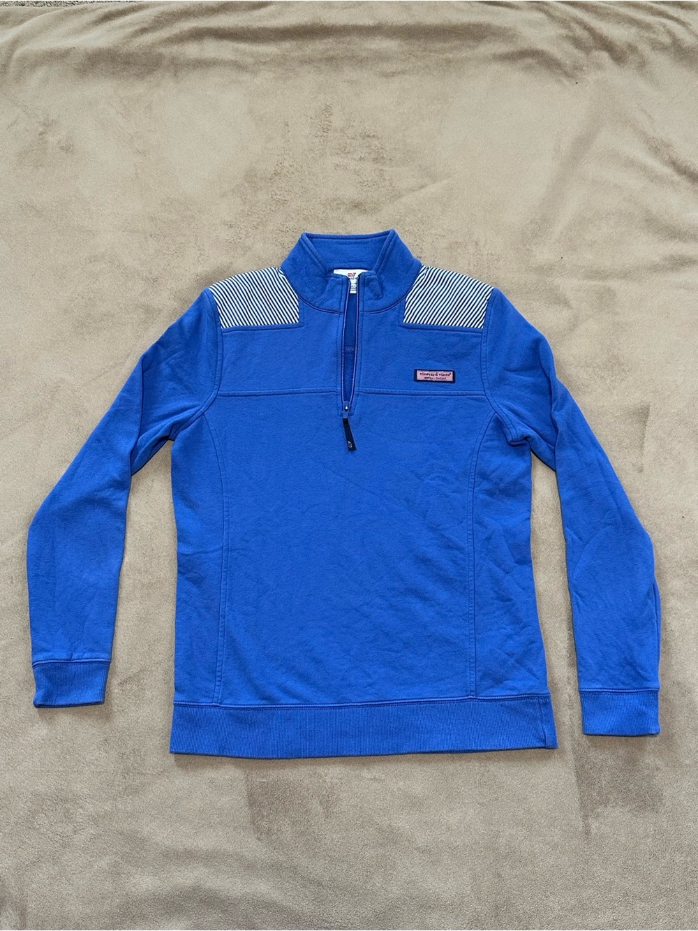 Vineyard Vines 1/4 zip mock neck pullover
